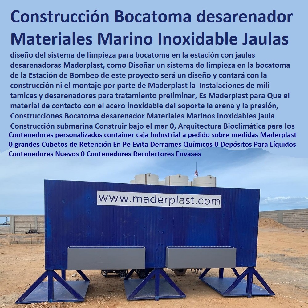 Construcciones Bocatoma desarenador Materiales Marinos inoxidables jaula Construcción submarina Construir bajo el mar 0, Arquitectura Bioclimática para las Construcciones Junto Al Mar 0, Materiales Construcción  Bocatoma desarenar Construcciones Bocatoma desarenador Materiales Marinos inoxidables jaula Construcción submarina Construir bajo el mar 0,  Construcción y Mantenimiento de Puertos y Desembarcaderos, Bases Náuticas, Defensas Marítimas para el Atraque Embarcaciones, Plataformas Flotantes, Terminales Portuarios, Muelles Marinos, Embarcaderos Flotantes, Puertos Marítimos y Fluviales, Pontones Fijos, Astilleros, Maderas, construcciones Marinas, Navieras, Malecones, Construcciones Submarinas Bajo el Agua, Arquitectura Bioclimática para las Construcciones Junto Al Mar 0, Materiales Construcción  Bocatoma desarenar